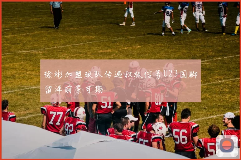 徐彬加盟狼队传递积极信号U23国脚留洋前景可期